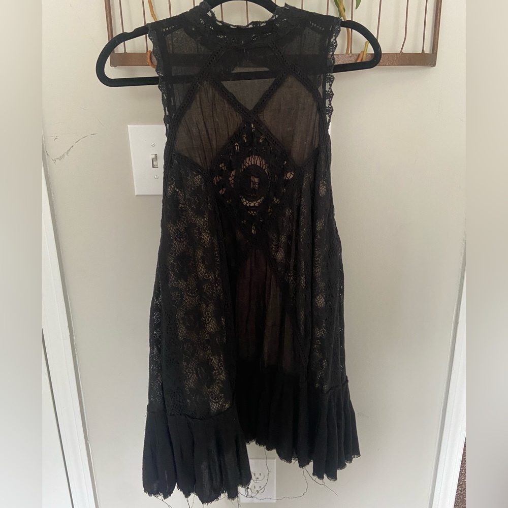 Free People black dress